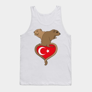 Gerbil Turkey (light) Tank Top